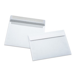 Boríték LC/6 enyvezett bélésnyomott 114x162mm Bluering® fehér Boríték Bluering