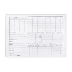 Személyi nyilvántartó tasak 320x220 mm B.VALL.11 Nyilvántartás Bluering