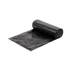 Szemeteszsák 80 liter 60 x 80 cm 15 mikron 20 db/tekercs fekete Szemeteszsák Egyéb