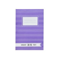 Füzet iskolai A5, 16lap, hangjegy 36-16 Lynx Iskolai füzet Lynx