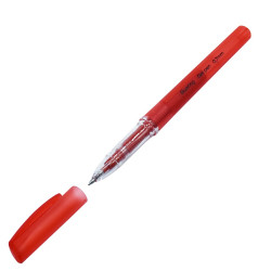 Zseléstoll kupakos gumis fogó, Bluering® Nova írásszín piros Zselés toll Bluering