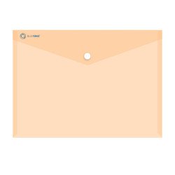 Irattartó tasak A4, PP patentos Bluering® transzparens narancs Irattartó tasak, patentos Bluering