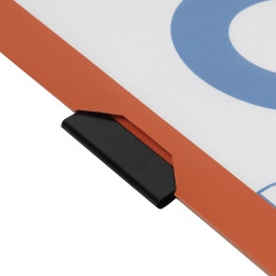 Gyorsfűző klip mappa A4, műanyag 30laphoz fém klippes Bluering® piros Gyorsfűző, klip mappa Bluering