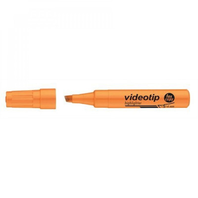 Szövegkiemelő 1-4mm, Videotip Ico narancs
