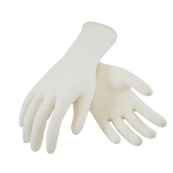 Gumikesztyű latex púderes XL 100 db/doboz GMT Super Gloves fehér Gumikesztyű GMT