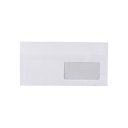 Boríték LA4 öntapadó bélésnyomott jobb ablakos 45x90mm 110x220mm J20A15 Bluering® fehér