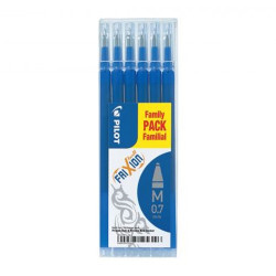Rollertoll betét golyóméret 0,7mm, 6 db/csom Pilot Frixion Ball, írásszín kék Tollbetét Pilot