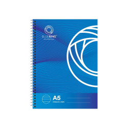Spirálfüzet A5, 70lap Bluering® vonalas Spirálfüzet Bluering