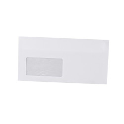 Boríték LA4 öntapadó bélésnyomott bal ablak 45x90mm 110×220mm B20A15 Bluering® fehér Boríték Bluering