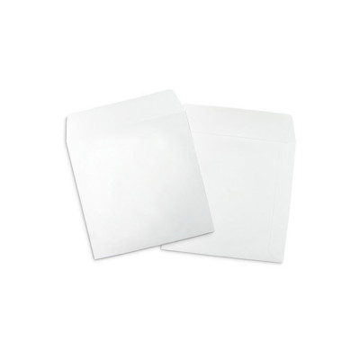 Boríték TCD öntapadó CD/DVD papírtok 125x125mm, 100 db/csomag, Bluering®