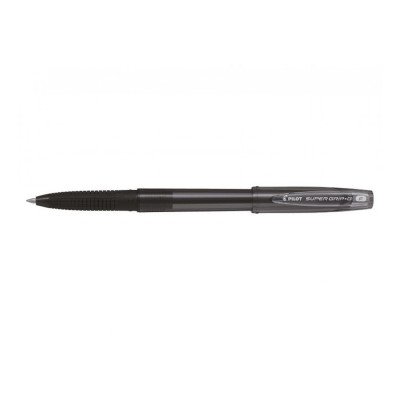 Golyóstoll 0,7 kupakos F Super Grip G Pilot, írásszín fekete