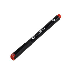 Rostirón, tűfilc alkoholos 1mm, OHP Bluering® M piros Tűfilc Bluering