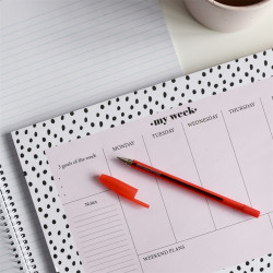 Golyóstoll 0,5mm eldobható kupakos kerek test bordázott fogórész Bluering® , írásszín piros