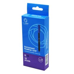 Rostirón, tűfilc alkoholos 0,4mm, OHP Bluering® S kék Tűfilc Bluering