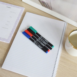 Rostirón, tűfilc alkoholos készlet, 0,4mm, OHP Bluering® S, 4 klf. szín Tűfilc Bluering