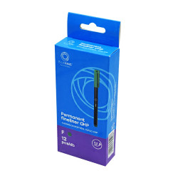 Rostirón, tűfilc alkoholos 0,5mm, OHP Bluering® F zöld Tűfilc Bluering