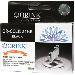 Canon CLI521 tintapatron black ORINK Tintapatron kompatibilis Orink
