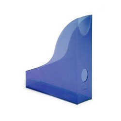 Iratpapucs 7cm, Durable Basic, áttetsző kék Iratpapucs Durable