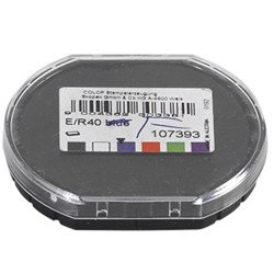 Bélyegző cserepárna, E/R40 Colop fekete Bélyegző és kelléke Colop