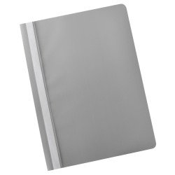 Gyorsfűző műanyag A4, PP Fornax szürke Gyorsfűző műanyag Fornax