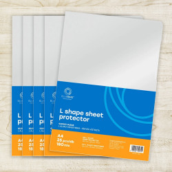 Genotherm `L` A4, 180 micron víztiszta Bluering® 25 db/csomag,