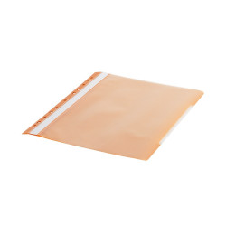 Gyorsfűző lefűzhető A4, PP 11 lyukkal Bluering® narancs Gyorsfűző műanyag Bluering