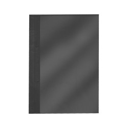 Keményhátú gyorsfűző A4, műanyag, Bluering®, fekete Gyorsfűző műanyag Bluering