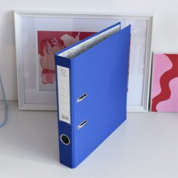 Iratrendező A4, 5cm,lapraszerelt, Bluering® Smart kék Iratrendező Bluering