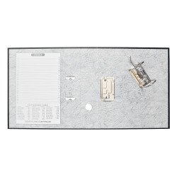 Iratrendező A4, 7,5cm,lapraszerelt, Bluering® Smart fekete Iratrendező Bluering