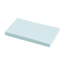 Jegyzettömb öntapadó, 76x127mm, 80lap, Bluering® , pasztellkék Öntapadó jegyzettömb Bluering