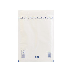 Légpárnás tasak 16/F szilikon külső méret 240x350mm, belső méret 220x340mm, Bluering® fehér Légpárnás tasak Bluering