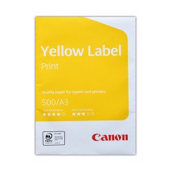 Másolópapír A3, 80g, Canon Yellow Label 500ív/csomag, Másolópapír univerzális Canon
