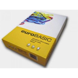 Másolópapír A4, 80g, Eurobasic 500ív/csomag, Másolópapír univerzális Eurobasic