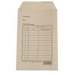 Bérfizetési tasak B.17-70/UJ Pénzügy Nyomell