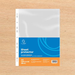 Genotherm lefűzhető A4, 35 micron narancsos 100 db/csomag Bluering® Lefűzhető genotherm Bluering