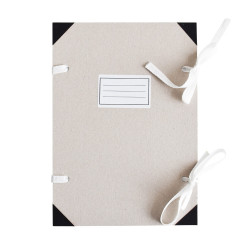 Szalagos irományfedél A4, megerősített sarokkal 1250g. 1m szalaggal Bluering® Szalagos irományfedél Bluering