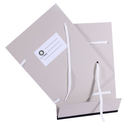 Szalagos irományfedél A4, hajtókás, klapnis 1050g. 80cm-es szalaggal Bluering® Szalagos irományfedél Bluering