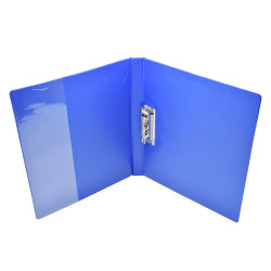 Villámzáras mappa A4, műanyag Bluering®, kék Villámzáras mappa Bluering