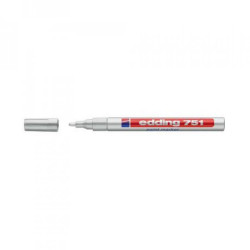 Lakkmarker 1-2mm, kerek Edding 751 ezüst Lakkmarker EDDING