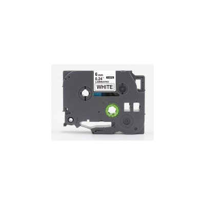 Feliratozógép szalag Brother TZE211 6mm ECO fekete/fehér