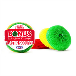 Műanyag dörzsi 3 db/csomag Bonus B095 Konyhai kiegészítő Bonus